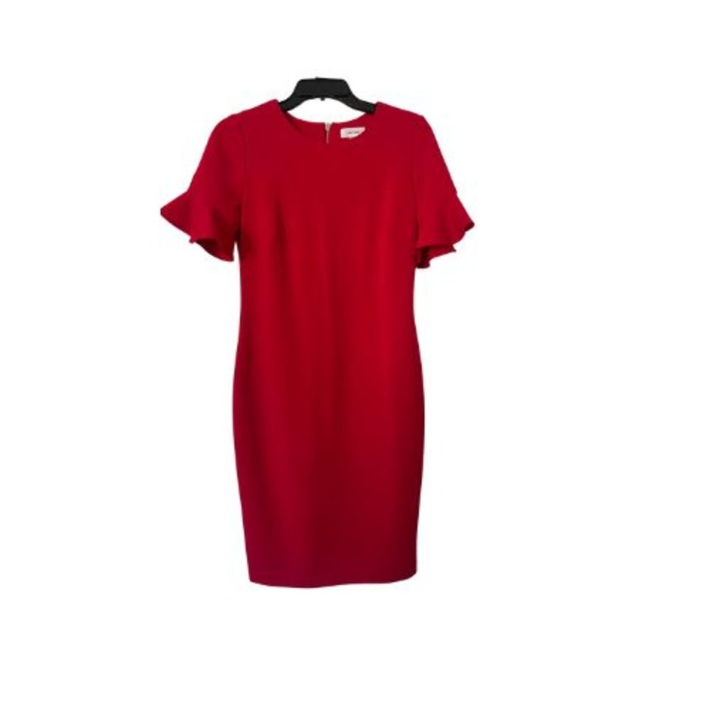 Calvin Klein Red Dress NWT